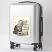 預言者モーセと法の錠剤 シール (スーツケース)