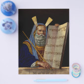 預言者モーセと法の錠剤 チラシ (シングル)