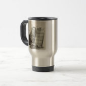 預言者モーセと法の錠剤 トラベルマグ (正面左)