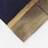 預言者モーセと法の錠剤 フリースブランケット (角)