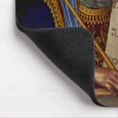 預言者モーセと法の錠剤 マウスパッド (コーナー)