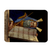 預言者モーセと法の錠剤 マグネット (横)