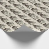 預言者モーセと法の錠剤 ラッピングペーパー (角)