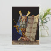 預言者モーセと法の錠剤 招待状 (スタンド正面)