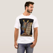 預言者モーセと法の錠剤 Tシャツ (正面フル)