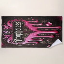 「預言者」のビーチタオル：秘密で乾かす ビーチタオル