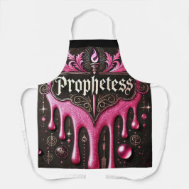 「預言者」エプロン：自信、リード付き調理師 エプロン