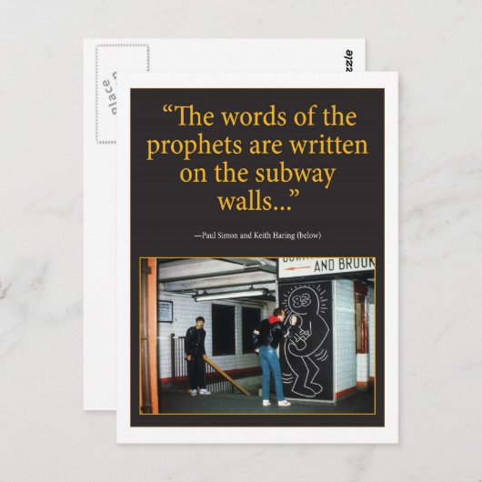 預言者 ポストカード (正面/裏面)