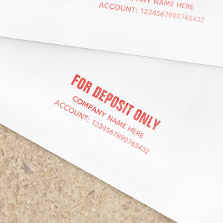 預金のみ印紙 セルフインキングスタンプ