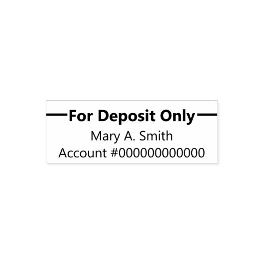 預金のみ名はっきりした前銀行口座番号 セルフインキングスタンプ (デザイン)