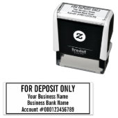 預金のみ営業名銀行口座番号 セルフインキングスタンプ (インサイチュ)