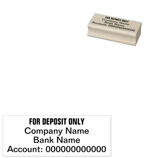 預金のみ営業名銀行口座番号 ラバースタンプ (押印)