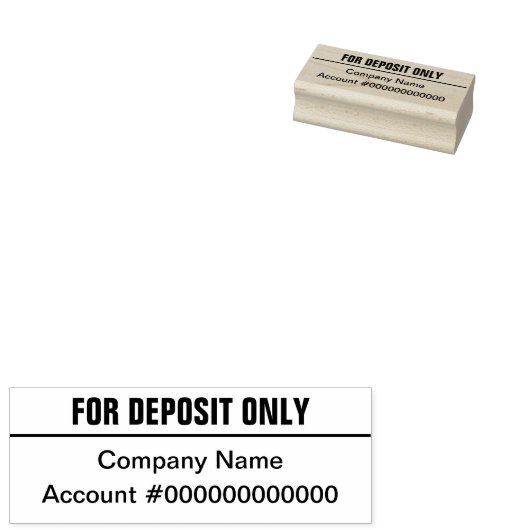 預金専用会社名銀行口座番号 ラバースタンプ (押印)