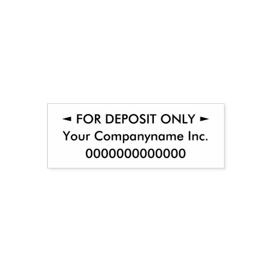 預金専用銀行カスタムに対して セルフインキングスタンプ (デザイン)