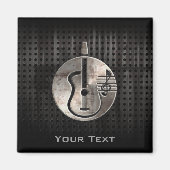 頑丈なアコースティックギター マグネット (正面)