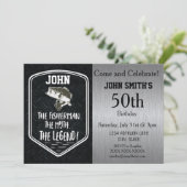 頑丈なアダルト·バス·魚釣りザ·マン·ザ·ミス 招待状 (スタンド正面)