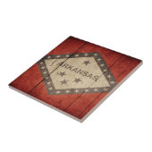 頑丈なアーカンソー州旗 タイル (側面)