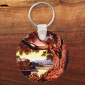 頑丈なオークのキーチェーン キーホルダー (正面)