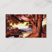 頑丈なオークの名刺 名刺 (裏面)