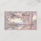 頑丈なオークの名刺 名刺 (正面)