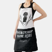 頑丈なトレンディーモダン理容師はさみバーバーショップ エプロン (インサイチュ)