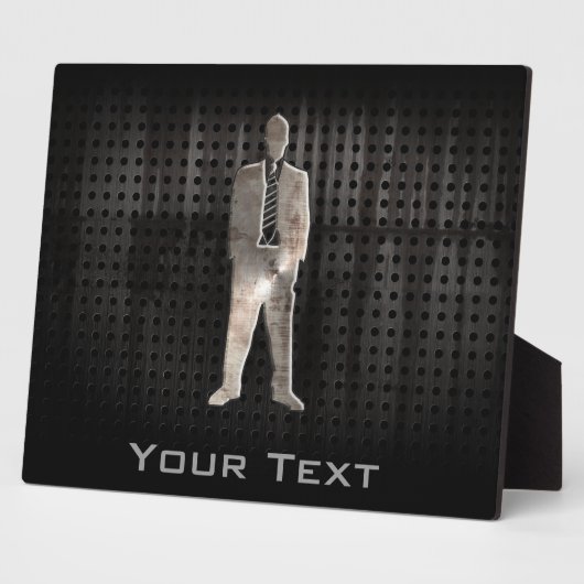 頑丈なビジネススーツ フォトプラーク (側面)