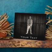 頑丈なビジネススーツ フォトプラーク (側面)