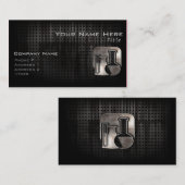 頑丈な化学 名刺 (正面/裏面)