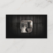 頑丈な化学 名刺 (裏面)