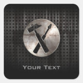 頑丈な大工の道具 スクエアシール (正面)