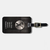 頑丈な大工の道具 ラゲッジタグ (正面横)