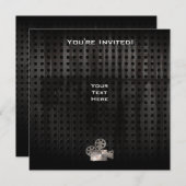 頑丈な映画カメラ 招待状 (正面/裏面)