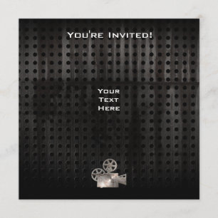 頑丈な映画カメラ 招待状