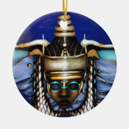 頑丈な腹心の セラミックオーナメント (正面)