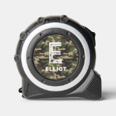 頑丈な迷彩模様モノグラムの子供の名前 メジャー (正面)