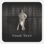 頑丈な野球 スクエアシール (正面)