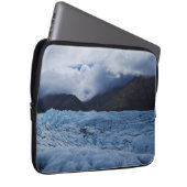 頑丈な青い氷河の風光明媚なコンピュータケース ラップトップスリーブ (正面右)