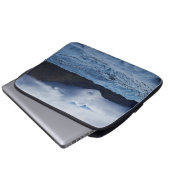 頑丈な青い氷河の風光明媚なコンピュータケース ラップトップスリーブ (正面下部)