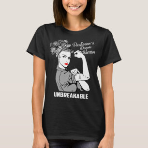 頑丈なParkinsonsの病気の戦士 Tシャツ