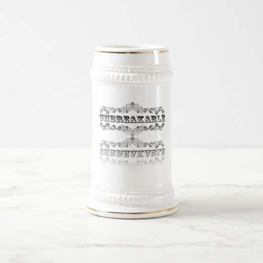 頑丈 ビールジョッキ (中央)