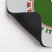 頑固でイタリアンでおもしろいなマウスパッド マウスパッド (コーナー)