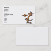 頑固なおもしろい馬漫画 名刺 (正面/裏面)