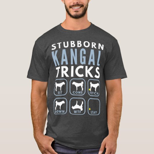 頑固なアナトリアン・シェパード犬のしつけ - 犬 Tシャツ (正面)