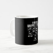 頑固なウィペットのトリック コーヒーマグカップ (正面左)