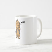 頑固なオーストラリアのテリア犬 コーヒーマグカップ (正面右)