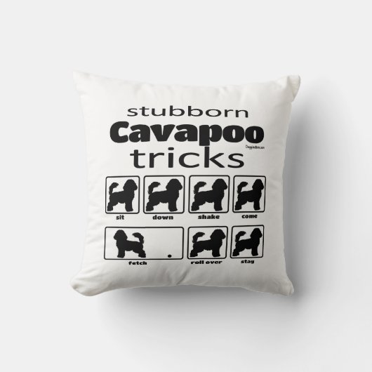 頑固なカバポのトリック クッション (正面)