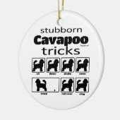 頑固なカバポのトリック セラミックオーナメント (左)