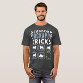頑固なスプードルのトリック – 犬の訓練料 Tシャツ (正面フル)