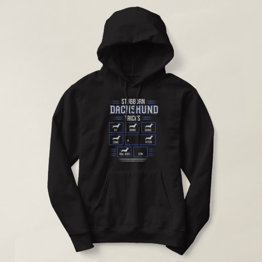 頑固なダシュントのトリックTシャツ パーカ (デザイン正面)