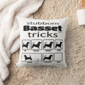 頑固なバセットトリック クッション (ブランケット)